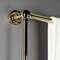 Kingston Brass 36" x 32" Wall Mount Towel Rack, Polished Brass DTM32363PB - alternate 3
